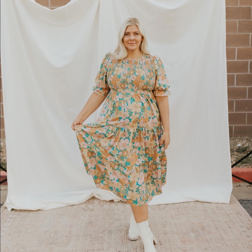 Clad and cloth size small dress